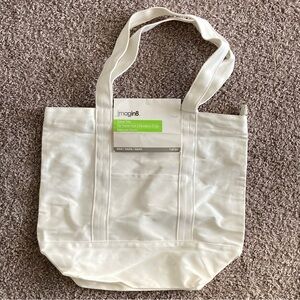 White Imagin8 Tote Bag